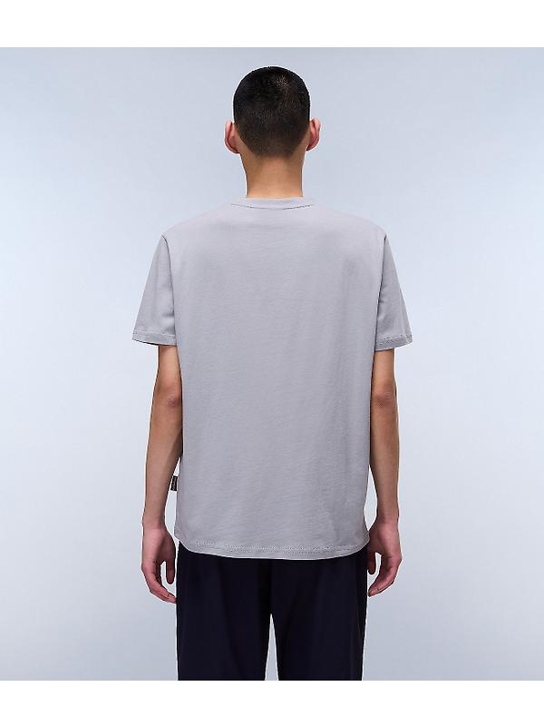 Napapijri Men's Aylmer Short Sleeve T-Shirt - Ultimate Grey Image 6