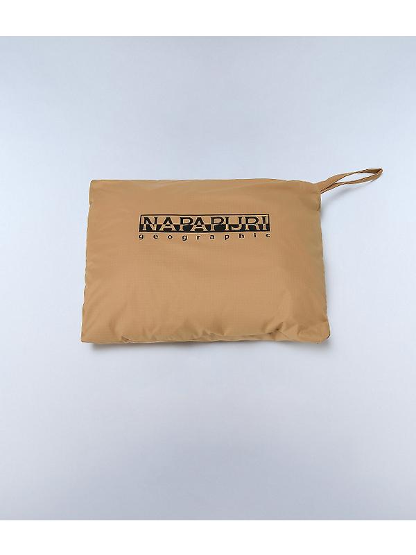 Napapijri Rainforest Ripstop Anorak Jacket - Tannin Beige Image 9