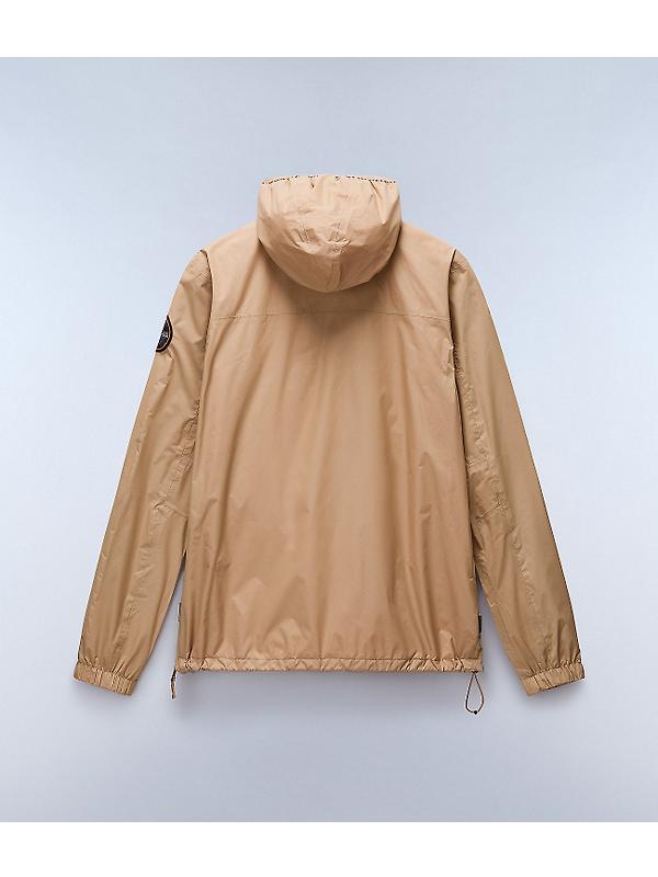 Napapijri Rainforest Ripstop Anorak Jacket - Tannin Beige Image 2
