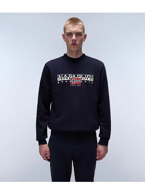 Napapijri Men's Aylmer Winter Sweatshirt - Blue Marine Image 3