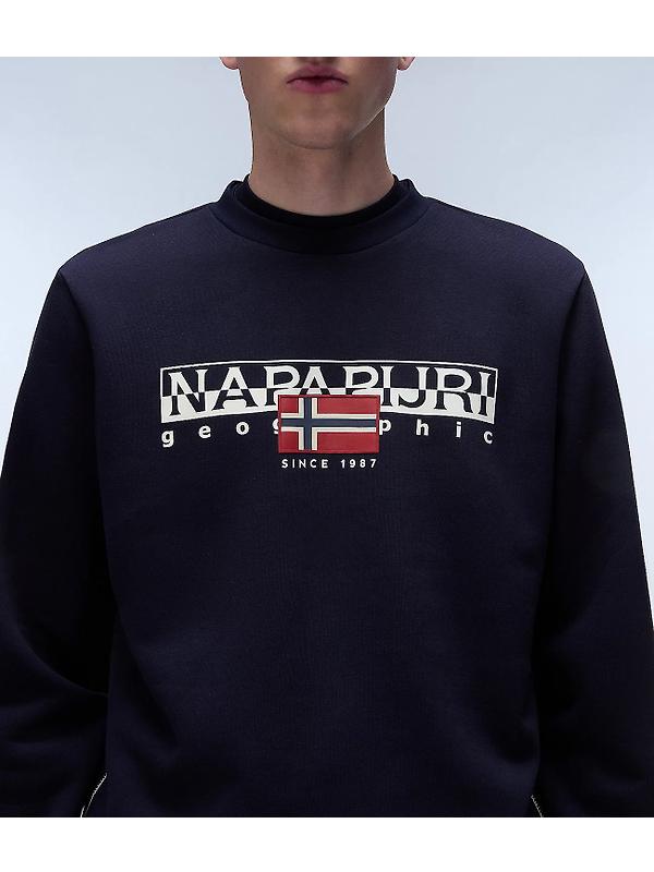 Napapijri Men's Aylmer Winter Sweatshirt - Blue Marine Image 5