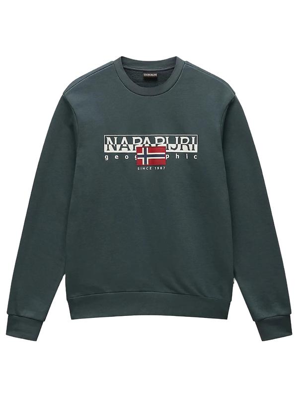 Product image of Napapijri Men's Aylmer Winter Sweatshirt - Green Urban