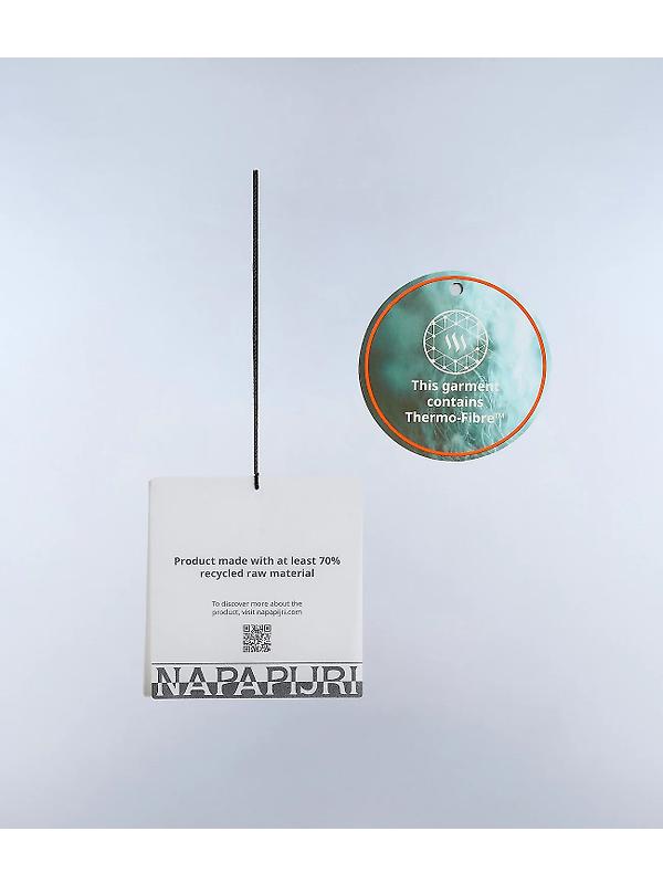 Napapijri Men's Moesa Hooded Puffer Jacket - Blue Marine Image 12