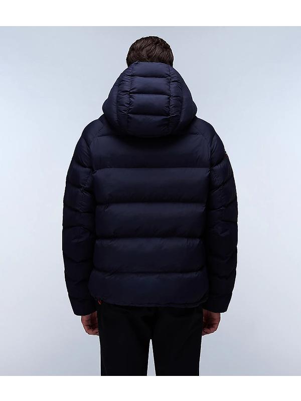Napapijri Men's Moesa Hooded Puffer Jacket - Blue Marine Image 9