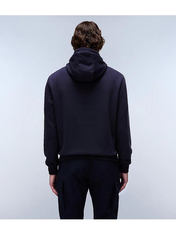 Napapijri Men's Burgee Hoodie - Blue Marine Image 4