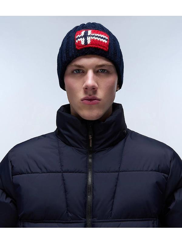 Napapijri Semiury Beanie - Blue Marine Image 4