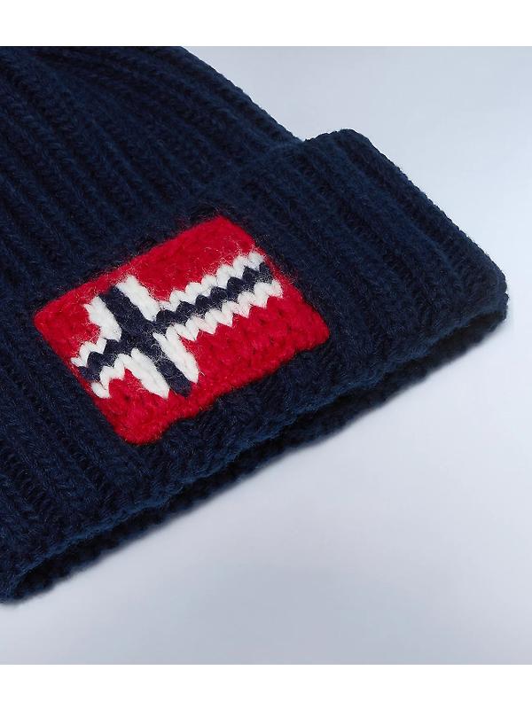 Napapijri Semiury Beanie - Blue Marine Image 3