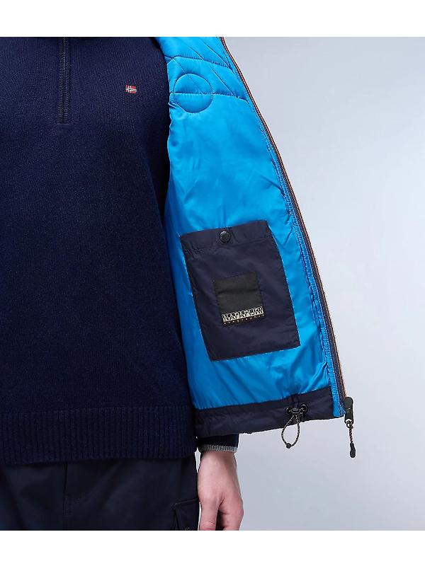Napapijri Men's A-Lapaz Vest - Blue Marine Image 7