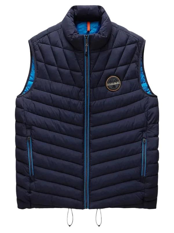 Napapijri Men's A-Lapaz Vest - Blue Marine Product Image