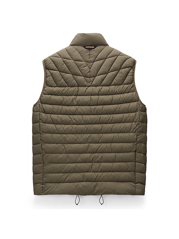 Napapijri Men's Lapaz Padded Gilet - Tea Leaf Image 3
