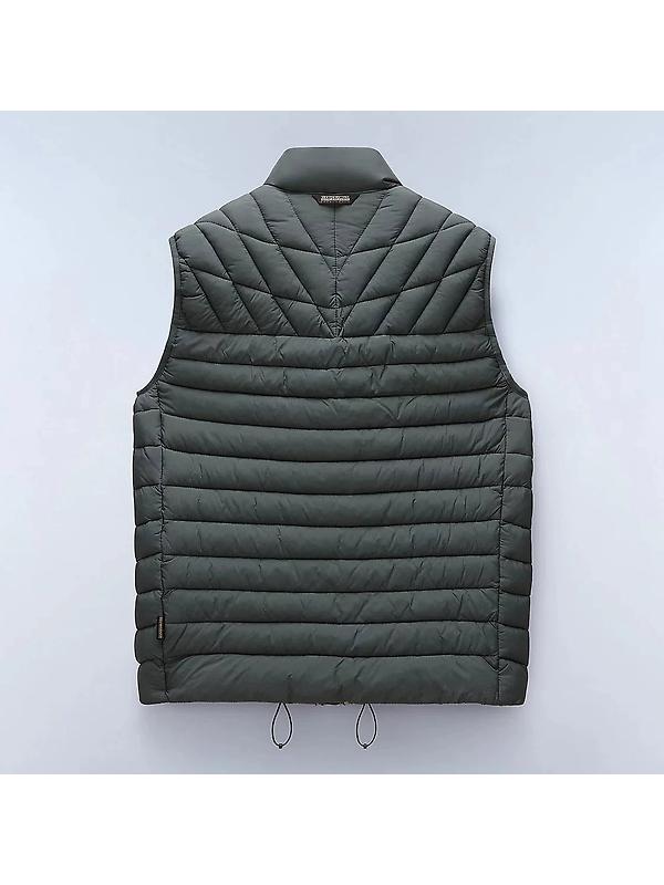 Napapijri Men's A-Lapaz Vest - Green Urban Image 2