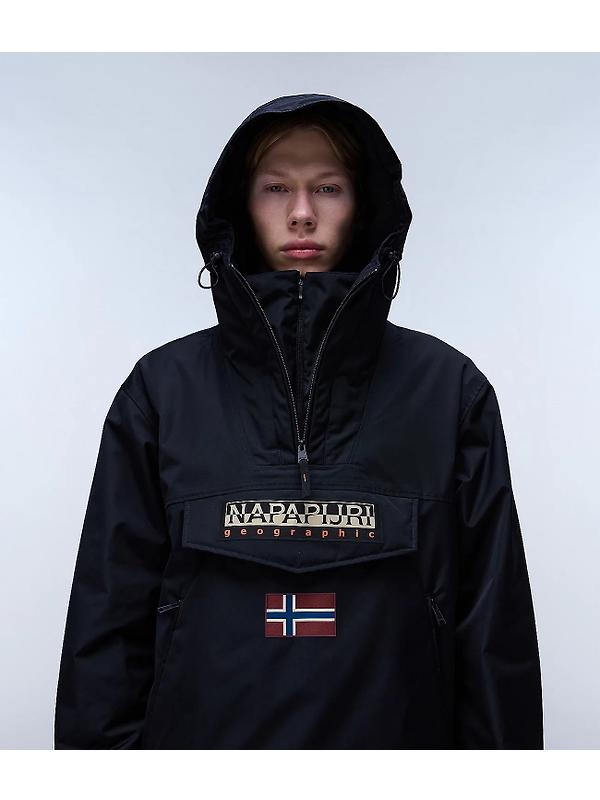 Napapijri Men's Rainforest Next Anorak Jacket - Black Beauty Image 5