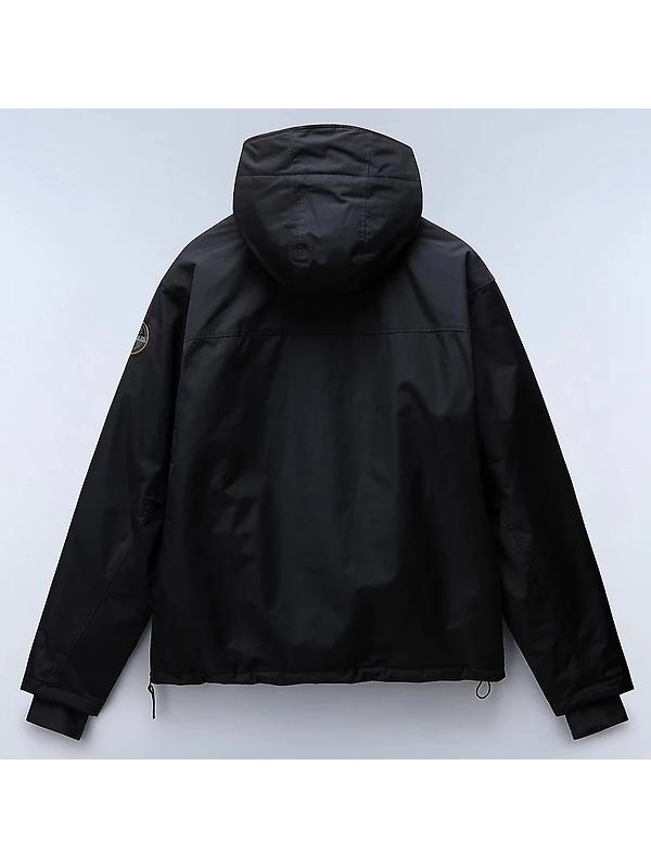 Napapijri Men's Rainforest Next Anorak Jacket - Black Beauty Image 8
