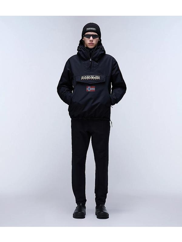 Napapijri Men's Rainforest Next Anorak Jacket - Black Beauty Image 4