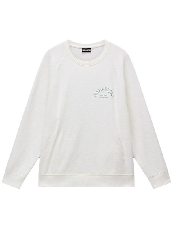 Napapijri Women's Fete Sweatshirt - White Heron Product Image