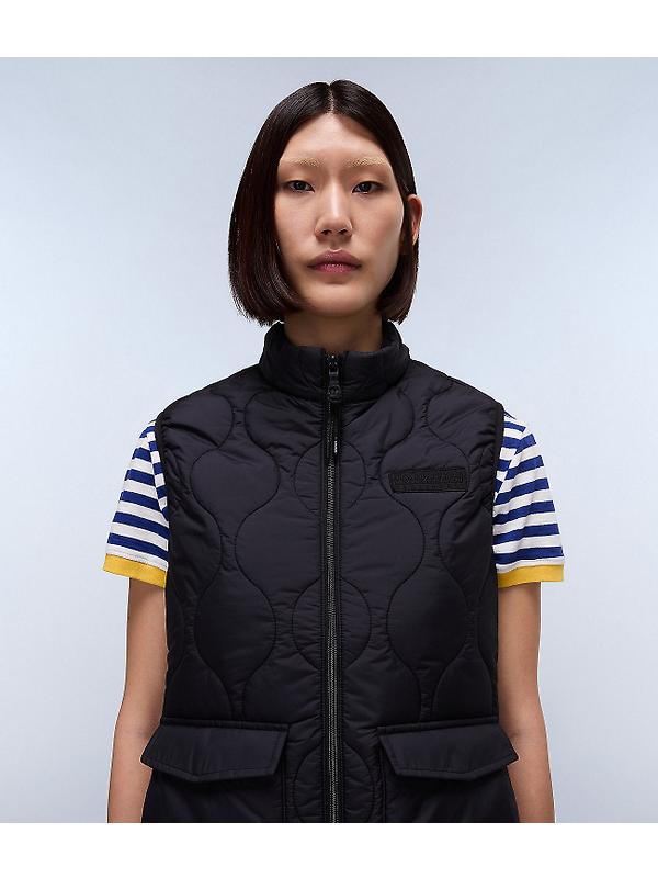Napapijri Women's Belle Short Quilted Vest - Black Beauty Image 3