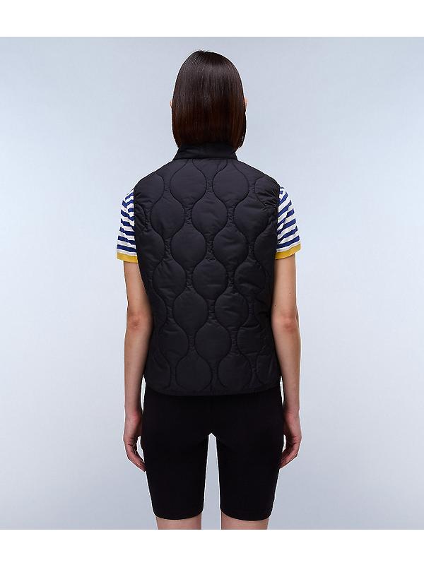 Napapijri Women's Belle Short Quilted Vest - Black Beauty Image 7
