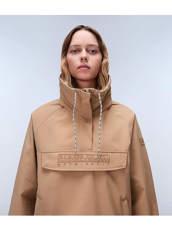 Napapijri Women's Rainforest Dune Anorak - Tannin Image 2