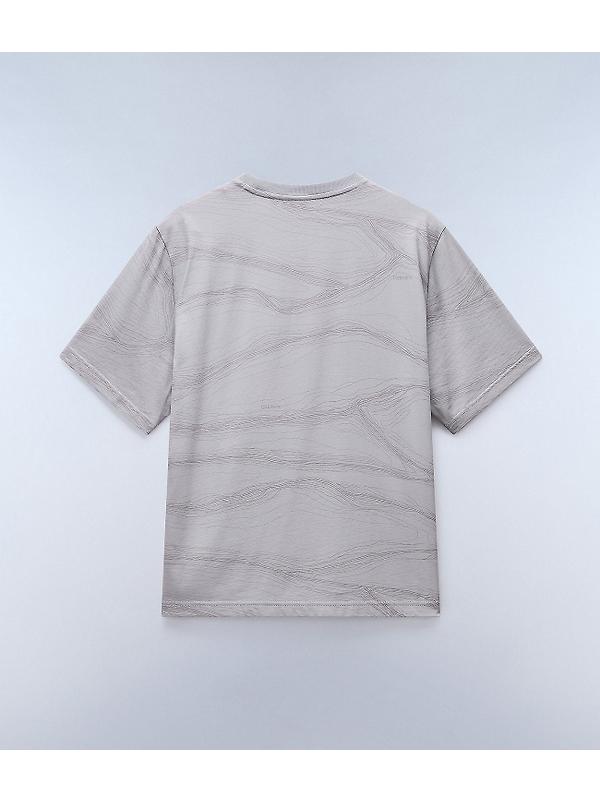 Napapijri Men's Cellini Short Sleeve T-Shirt - Grey Image 2