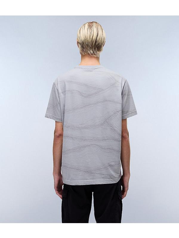 Napapijri Men's Cellini Short Sleeve T-Shirt - Grey Image 5