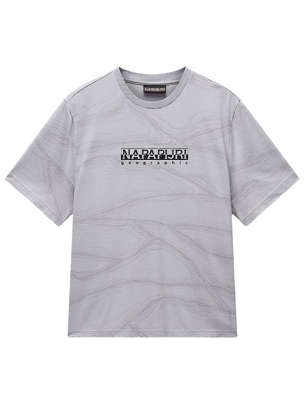 Product image of Napapijri Men's Cellini Short Sleeve T-Shirt - Grey