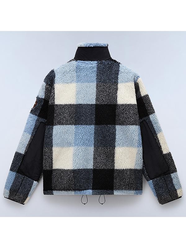 Napapijri Men's Montepianna Curly Fleece - Check Image 11