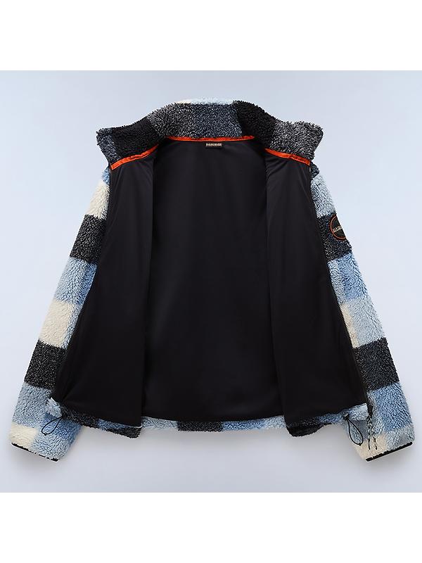 Napapijri Men's Montepianna Curly Fleece - Check Image 10