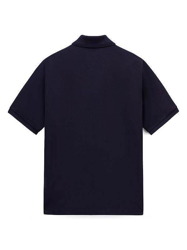 Napapijri Men's Small Box Polo Shirt - Navy Image 5