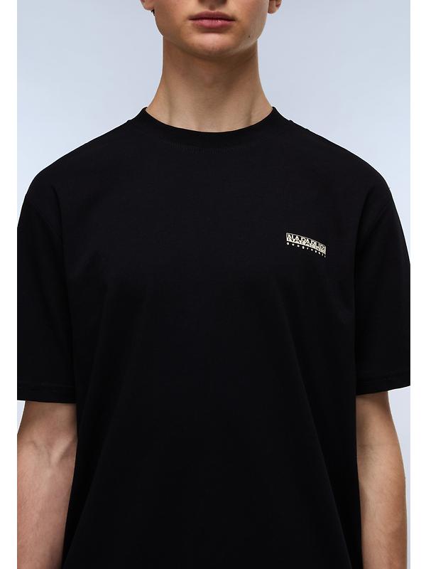 Napapijri Men's Small Box T-Shirt - Black Beauty Image 4