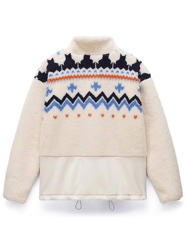 Napapijri Women's Ansei Full Zip Fleece - Beige Dimity Image 8