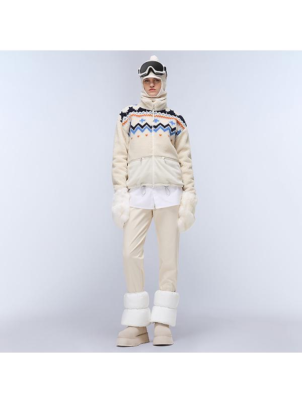 Napapijri Women's Ansei Full Zip Fleece - Beige Dimity Image 4