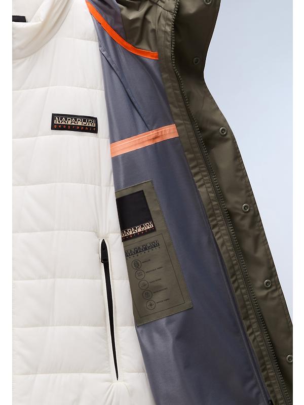 Napapijri Men's A-Pilloz Short Jacket - Tea Leaf Image 4