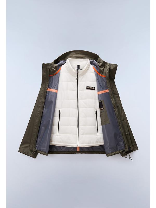 Napapijri Men's A-Pilloz Short Jacket - Tea Leaf Image 2