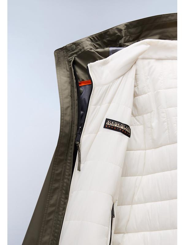 Napapijri Men's A-Pilloz Short Jacket - Tea Leaf Image 3