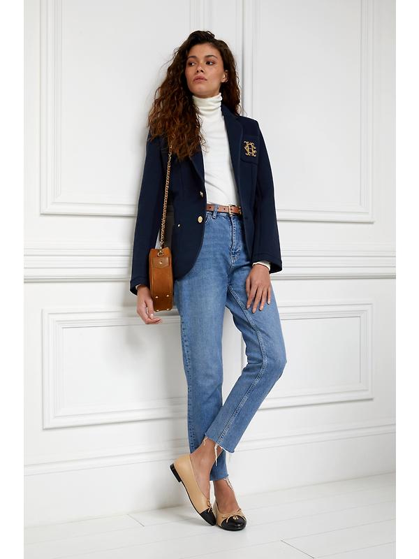 Holland Cooper Women's Ballet Shoes - Nude Black Image 4