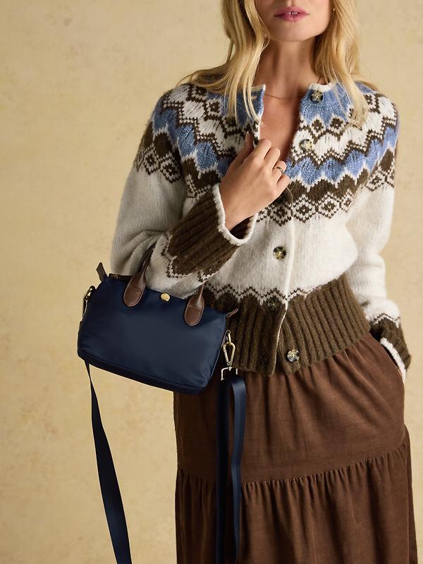 Joules Women's Edie Mini Cross Body Bag - Navy Image 5