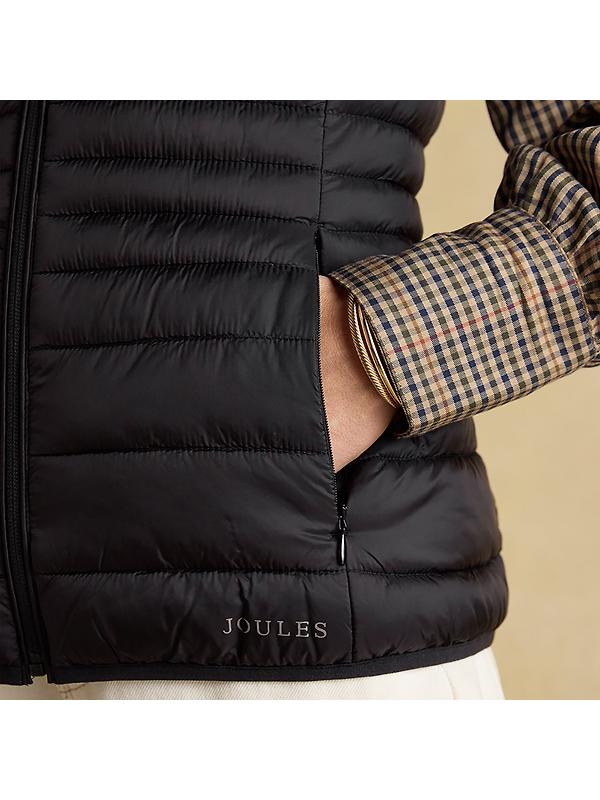 Joules Women's Kenley Showerproof Padded Gilet - Black Image 7