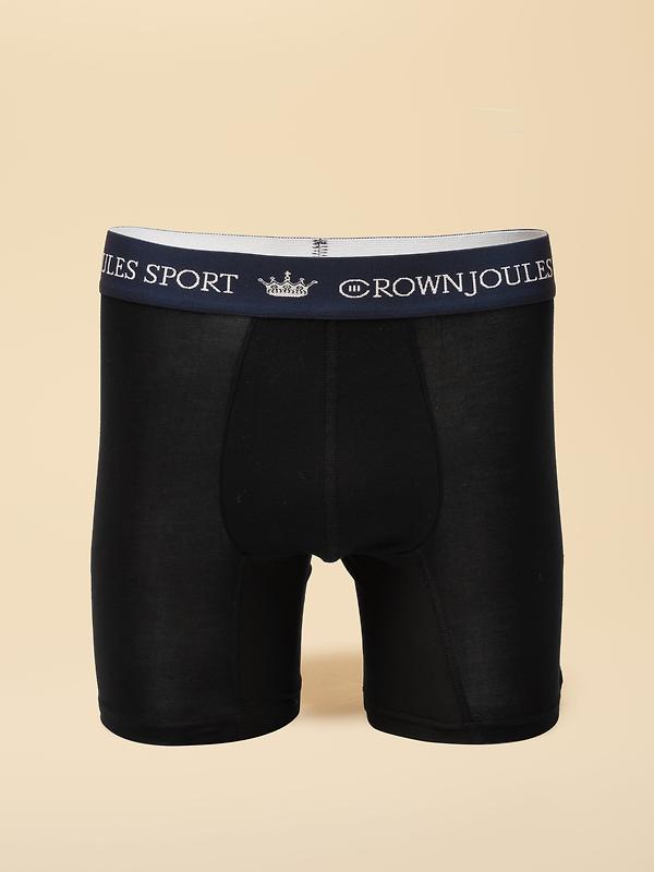 Joules Men's Get A Move On Sports Boxers 2 Pack - Black/Grey Image 2