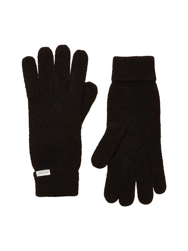 Joules Women's Rosa Knitted Gloves - Black Image 1