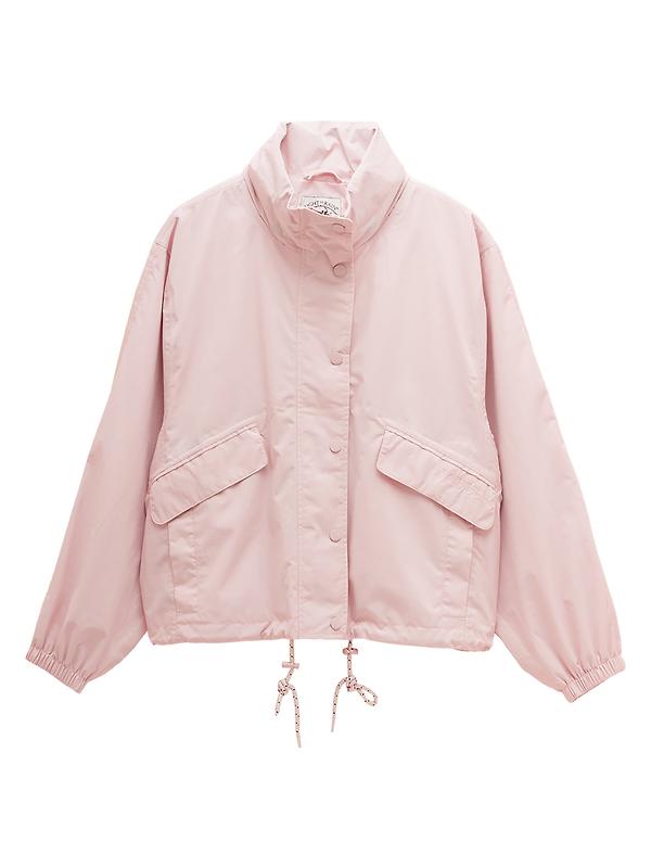 Joules Women's Hove Waterproof Windbreaker Jacket - Pink Image 1