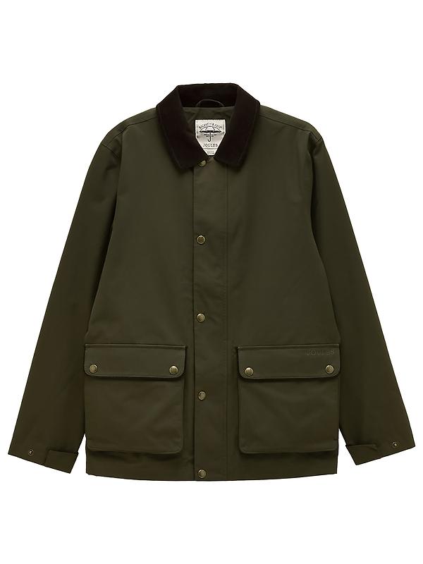 Joules Men's Westcott Waterproof Coat - Khaki Green Image 1