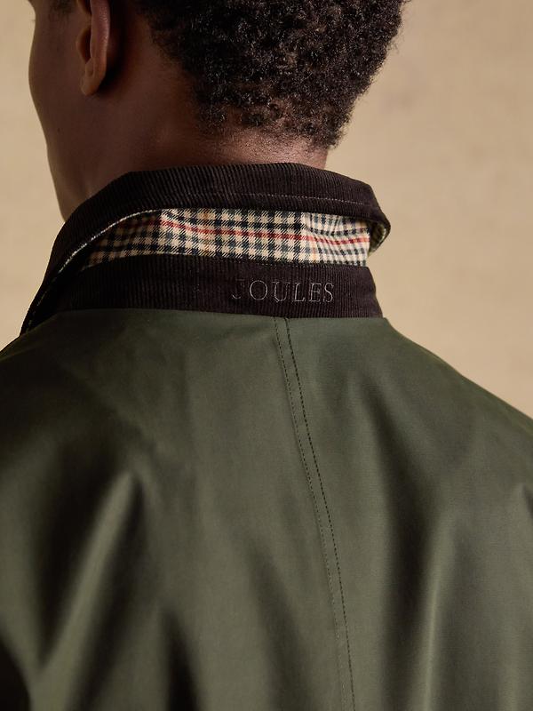 Joules Men's Westcott Waterproof Coat - Khaki Green Image 12
