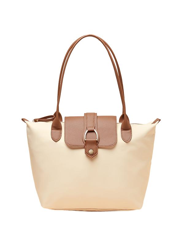 Joules Women's Edie Tote Shoulder Bag - Cream Image 1