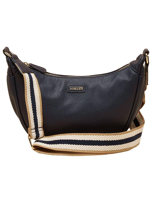 Joules Women's Jade Half Moon Adjustable Cross Body Bag - Navy Image 1