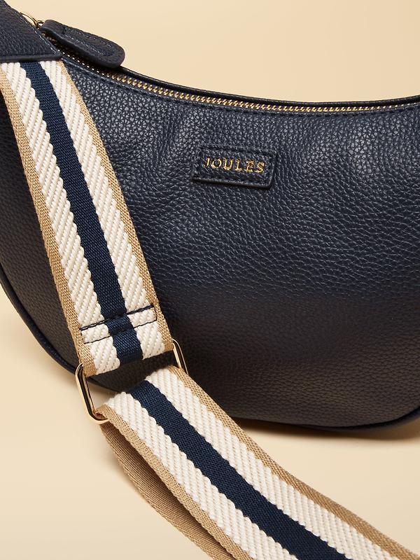 Joules Women's Jade Half Moon Adjustable Cross Body Bag - Navy Image 7