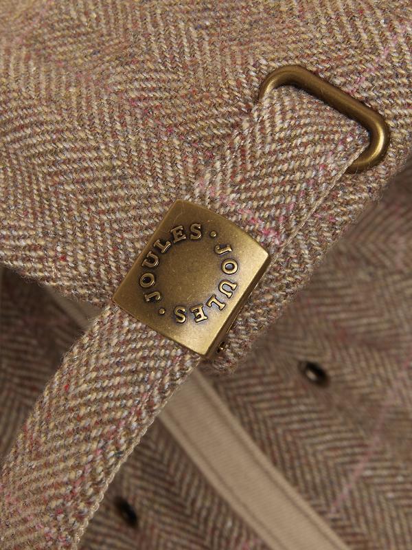 Joules Women's Perry Baseball Cap - Neutral Tweed Image 8