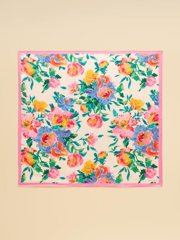 Joules Women's Middleton Scarf - Multi Floral Image 7