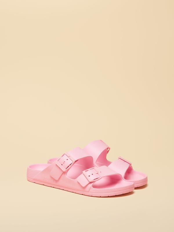 Joules Women's Sunseeker EVA Sliders - Light Pink Image 2