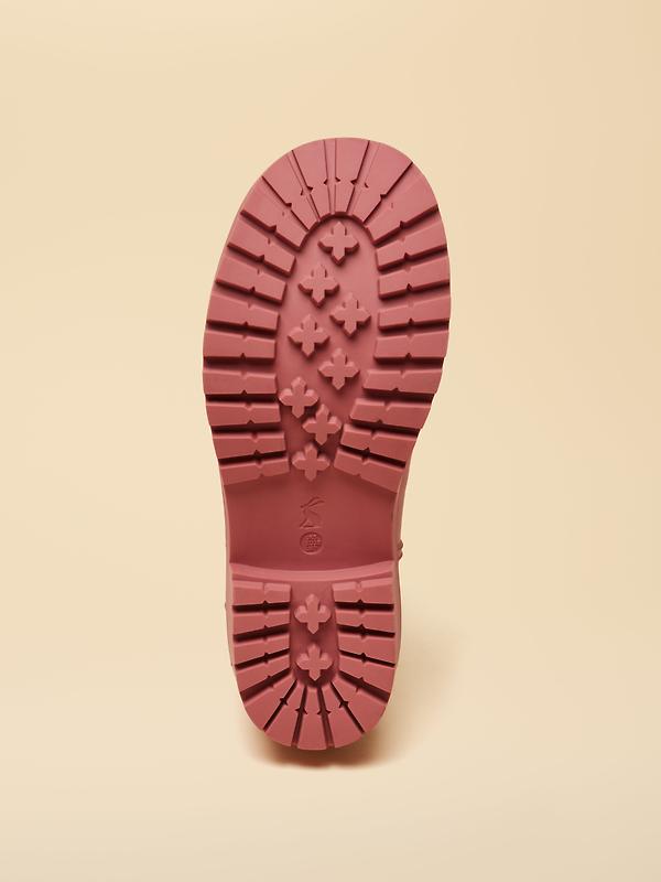 Joules Women's Oakfield Neoprene Lined Ankle Wellies - Pink Image 4