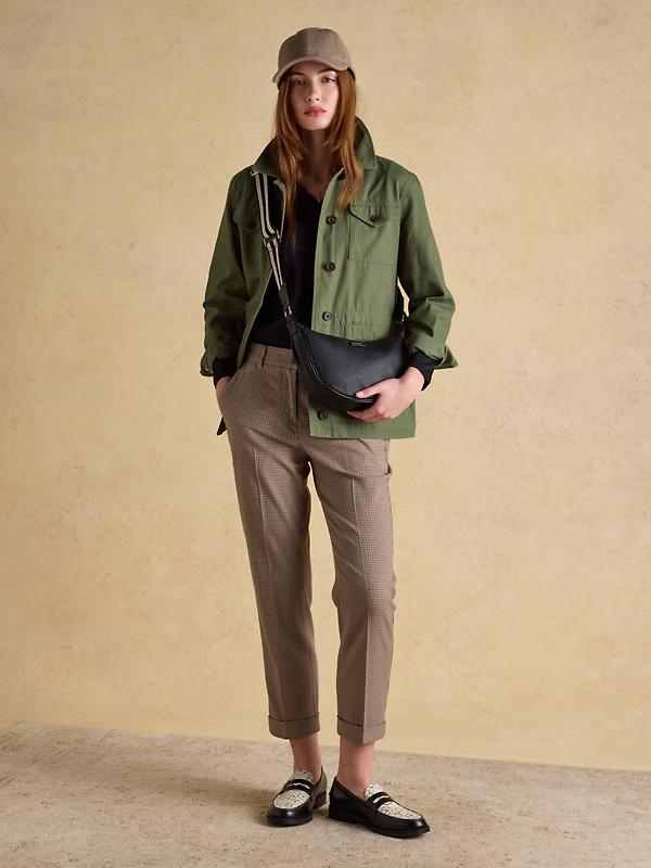 Joules Women's Jade Half Moon Adjustable Cross Body Bag - Black Image 3